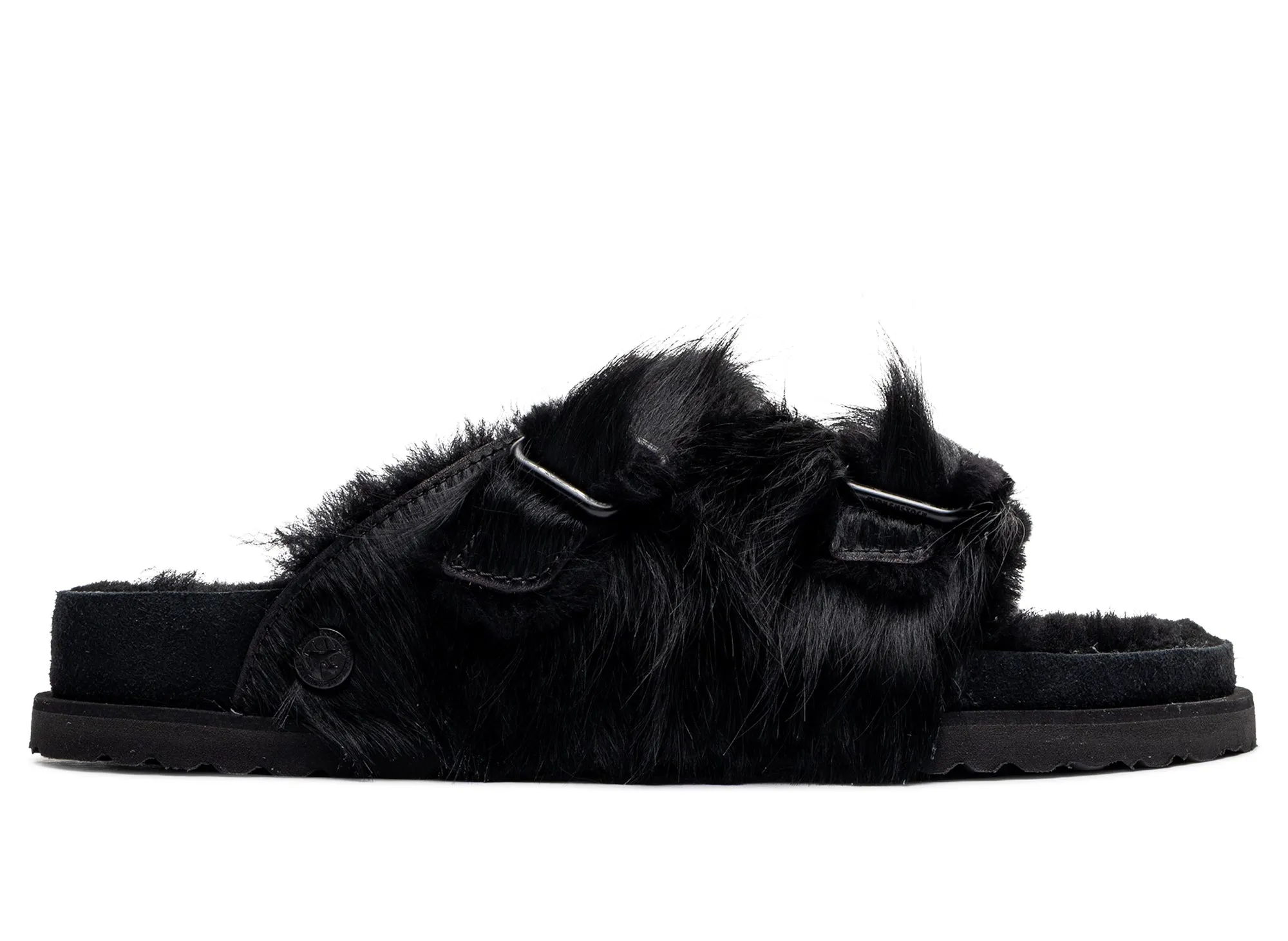 Birkenstock Zrich Shearling FUR Black 1774 Durable Sandals