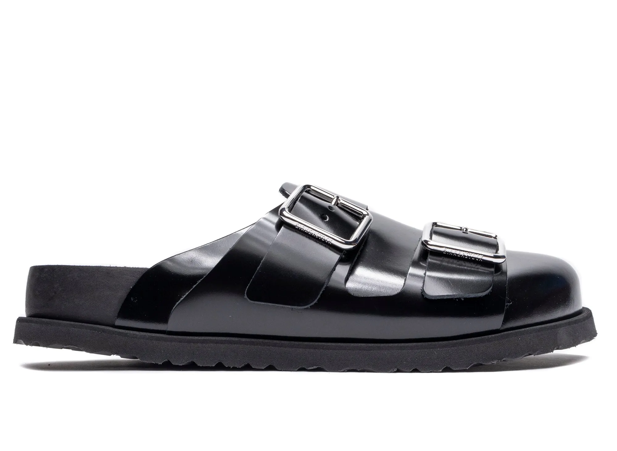 Birkenstock 1774 222 West Shiny Leather in Black Island Sandals