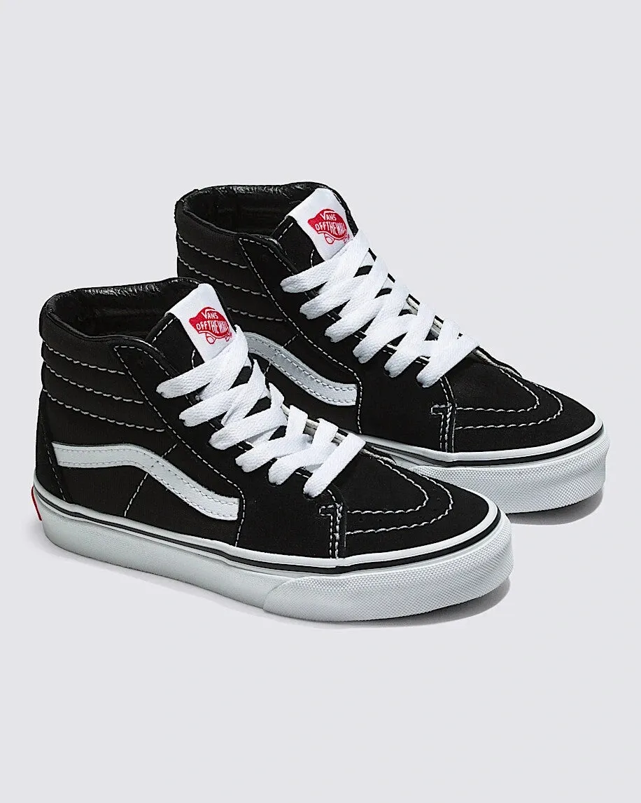 Casual Shoes Philippines VANS Sk8-Hi Black Little Kids' Shoes