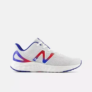 New Balance V5 More New Balance Junior Arishi V4 Silver/Blue Shoes