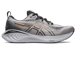 Asics Mens Gel Cumulus 25 Wide- Sheet Rock/Sun Peach (1011B620-020) Lifting Training Shoes