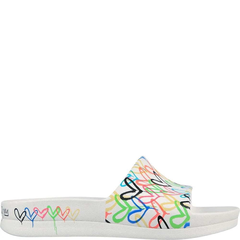 Skechers Cali Charm Trust Love Mule Freed Ballet Slippers