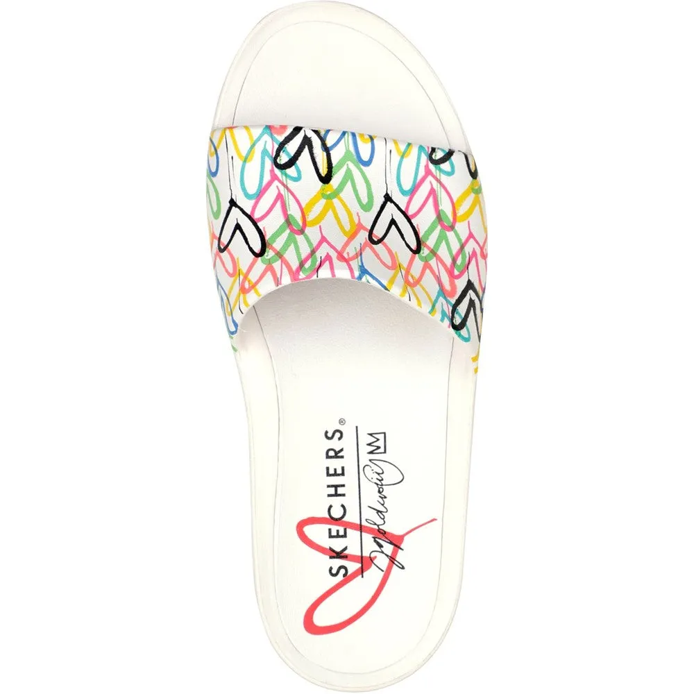 Skechers Cali Charm Trust Love Mule Hermes Slide Sandals