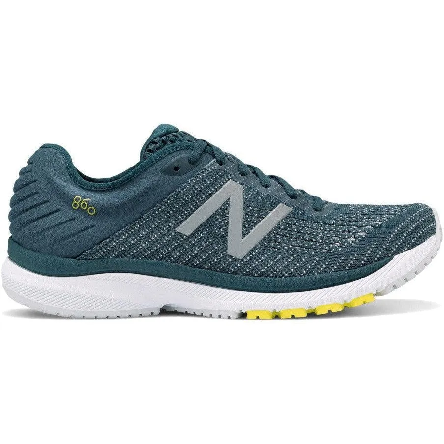 Rich Oak New Balance 9060 Men's New Balance 860 v10, Supercell/Orion Blue/Sulphur Yellow, 9.5 D Medium
