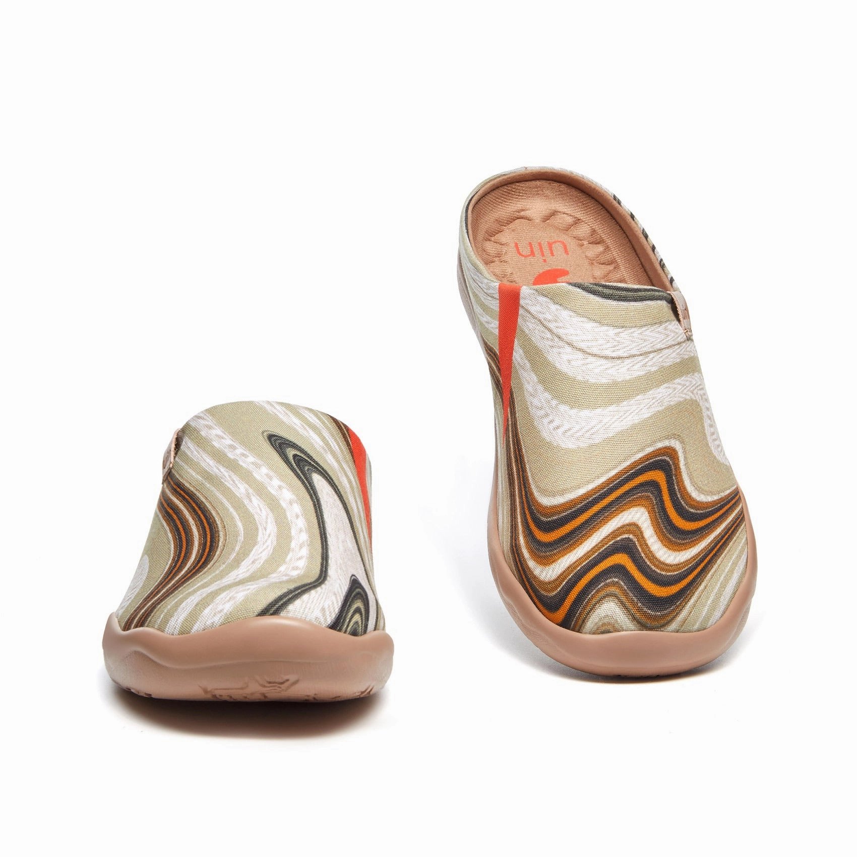 Casual Shoes Thick Sole Brown Stone Rhythm Malaga Women