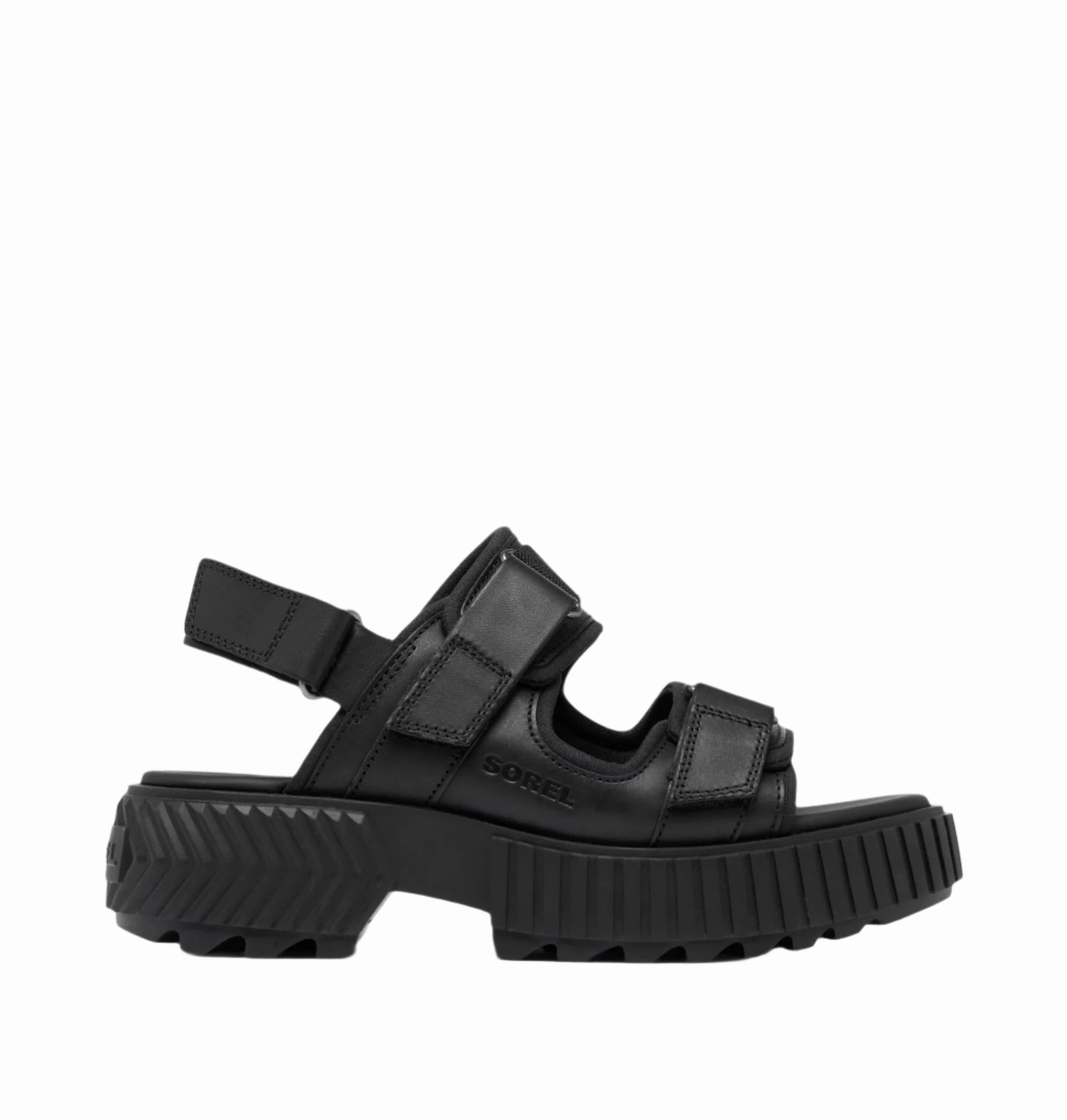 Bare Sandals Sorel Women's Ona Ave Multistrap Sandal - Black