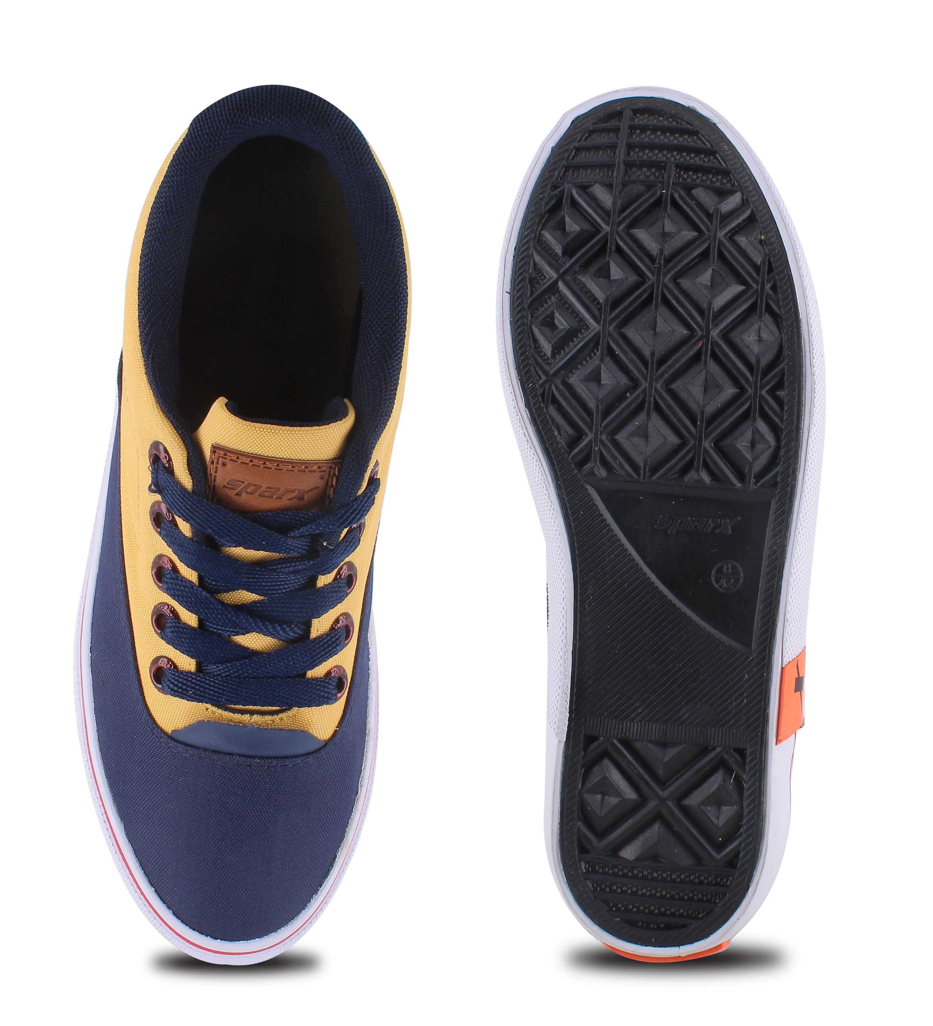 Sk8 Hi High Top Skate Shoes SPARX Casual Shoes for Men SM 322