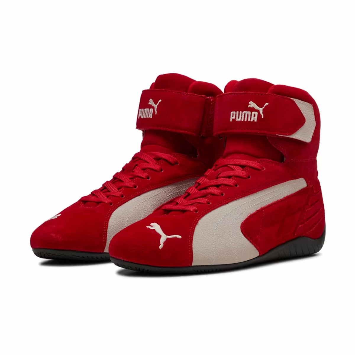 Puma Shoes Size 8 Speedcat Mid 'For All Time Red'
