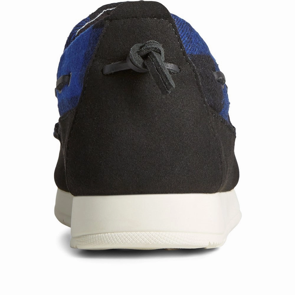 Advantages Of Trail Running Shoes Sperry Moc-Sider Buffalo Check Shoes