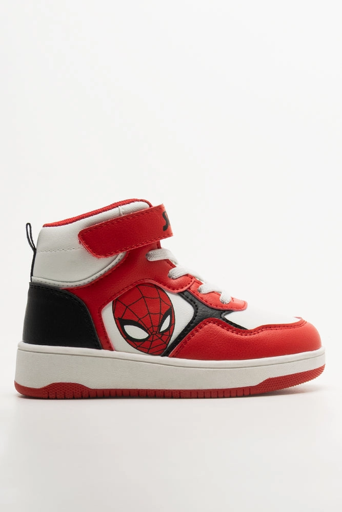 Spider-Man High Top Sneakers Red Best Training Shoes Under 50