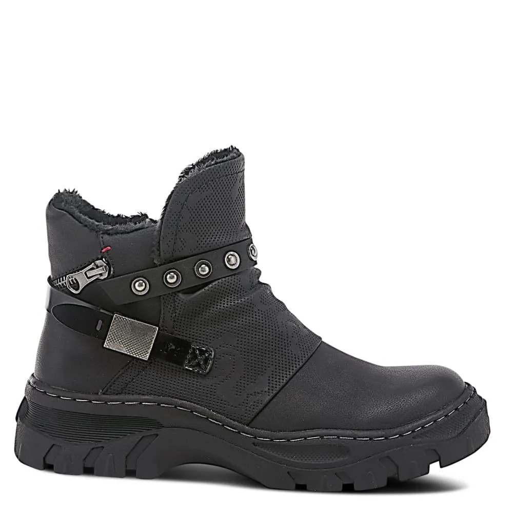 Spring Step Shoes Patrizia Statement Women's Boots Lace Up Leather Boots