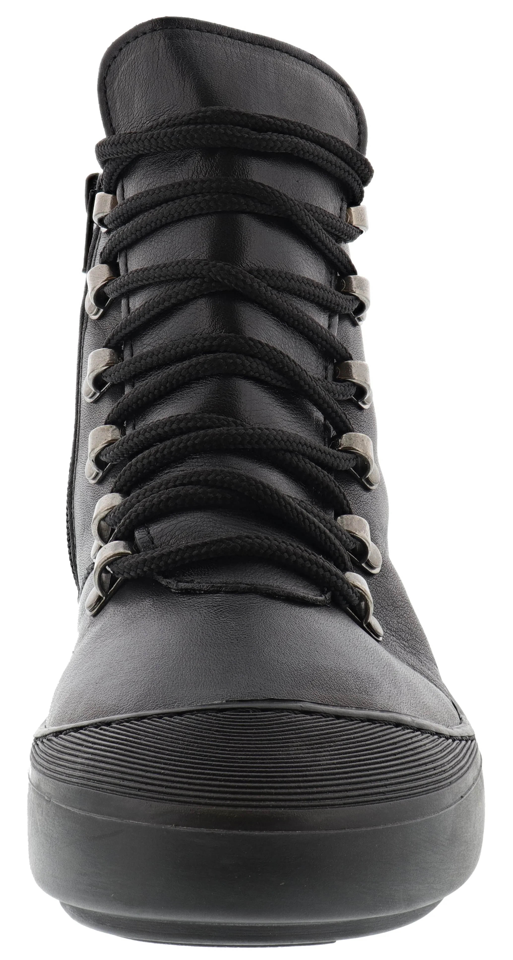 Loewe Rain Boots Spring Step Women's Lace Up Leather Booties Darleen