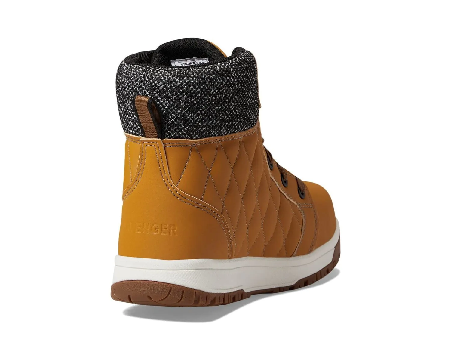 Avenger Womens Metro 8in CN EH Wheat Work Boots Cowgirl Boots Size 13