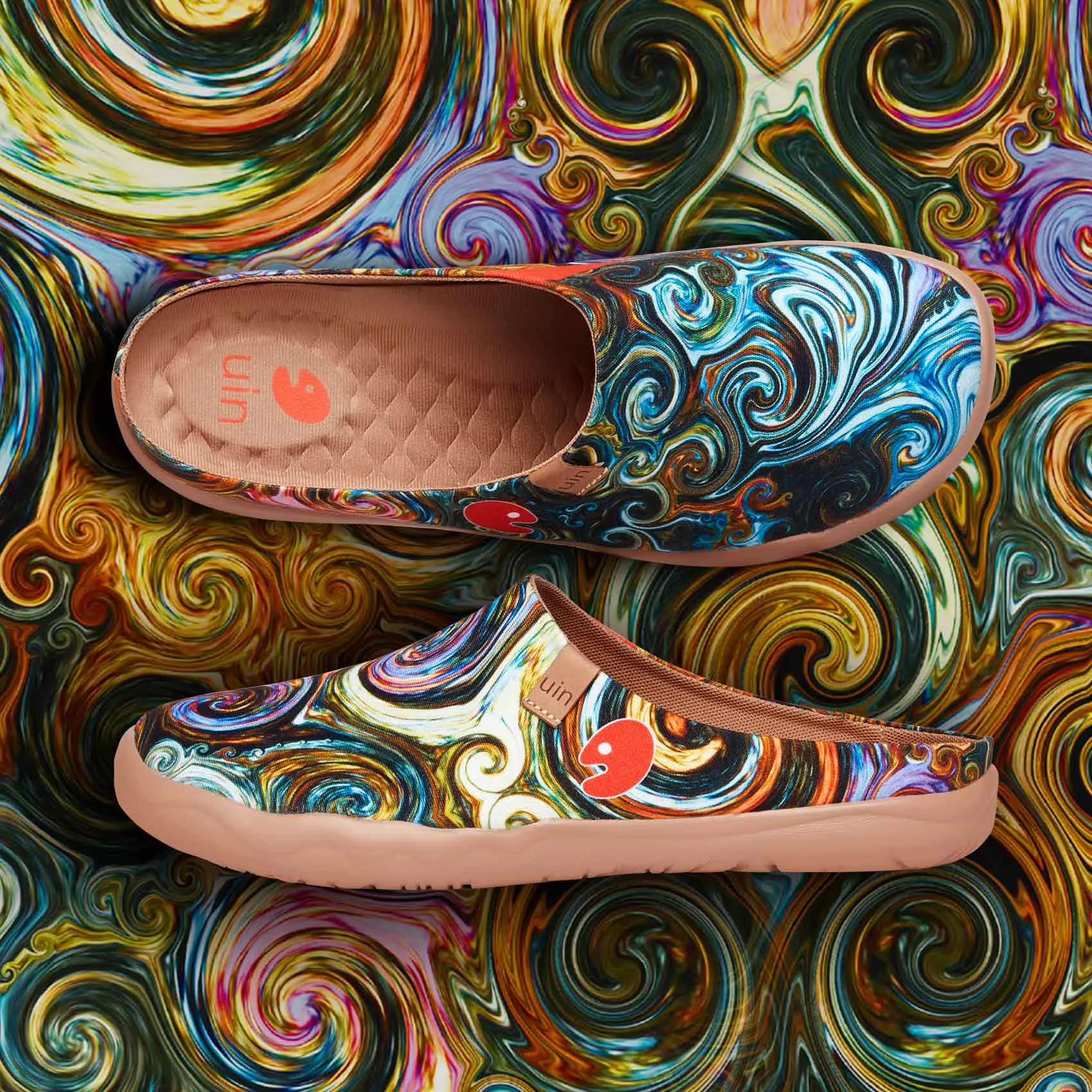 Starry Night Malaga Slipper Men Business Casual Grey Pants Shoes