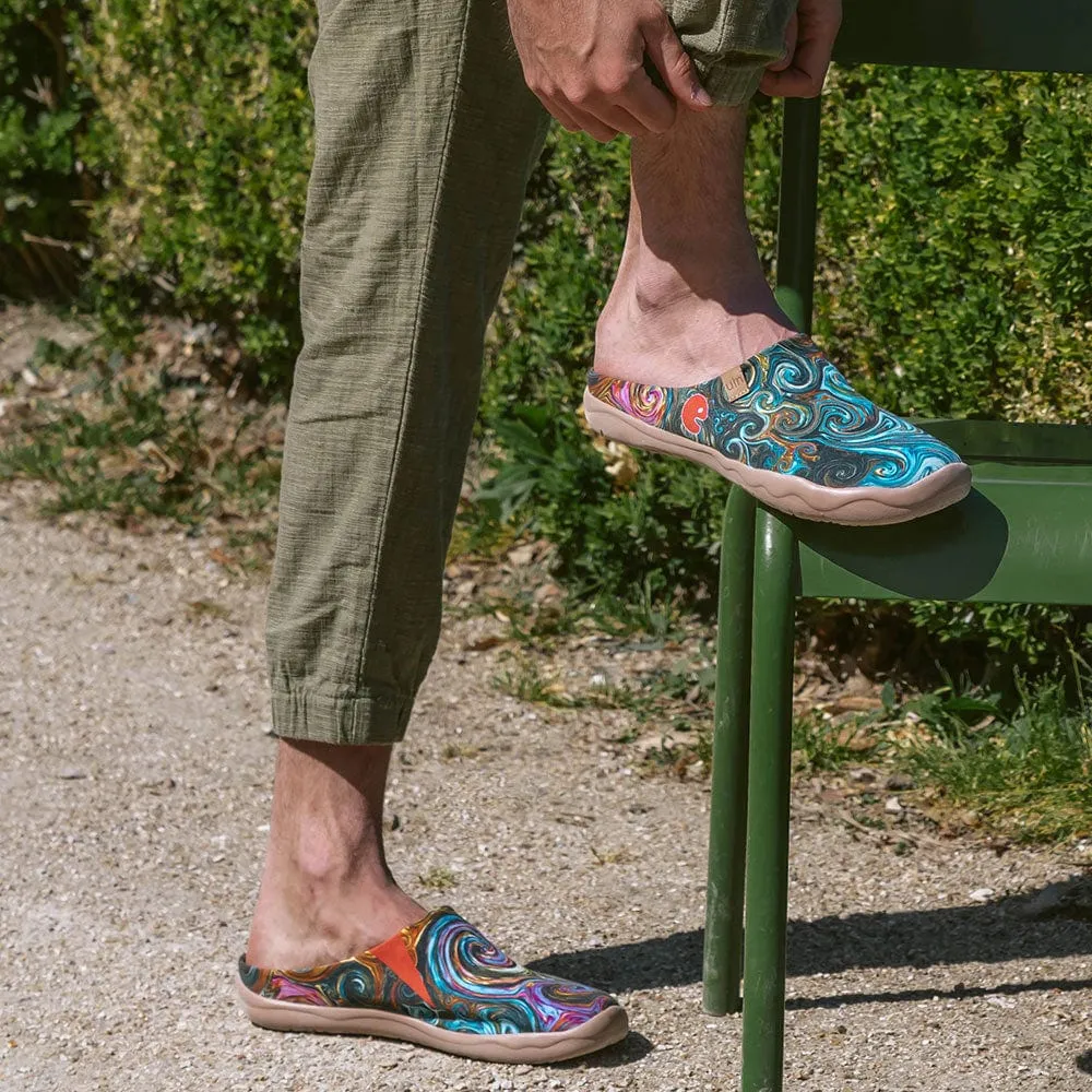 Casual Breathable Shoes Starry Night Malaga Slipper Men