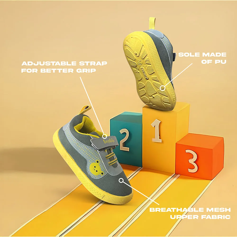 Lucy & Luke Green Casual Non Lacing Shoes For Kids BASTIAN-2E By Liberty Most Popular Casual Shoes 2024