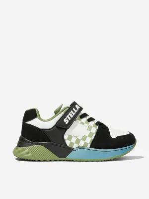 Training Shoes For Sprinters Stella McCartney Boys Logo Trainers in Multicolour
