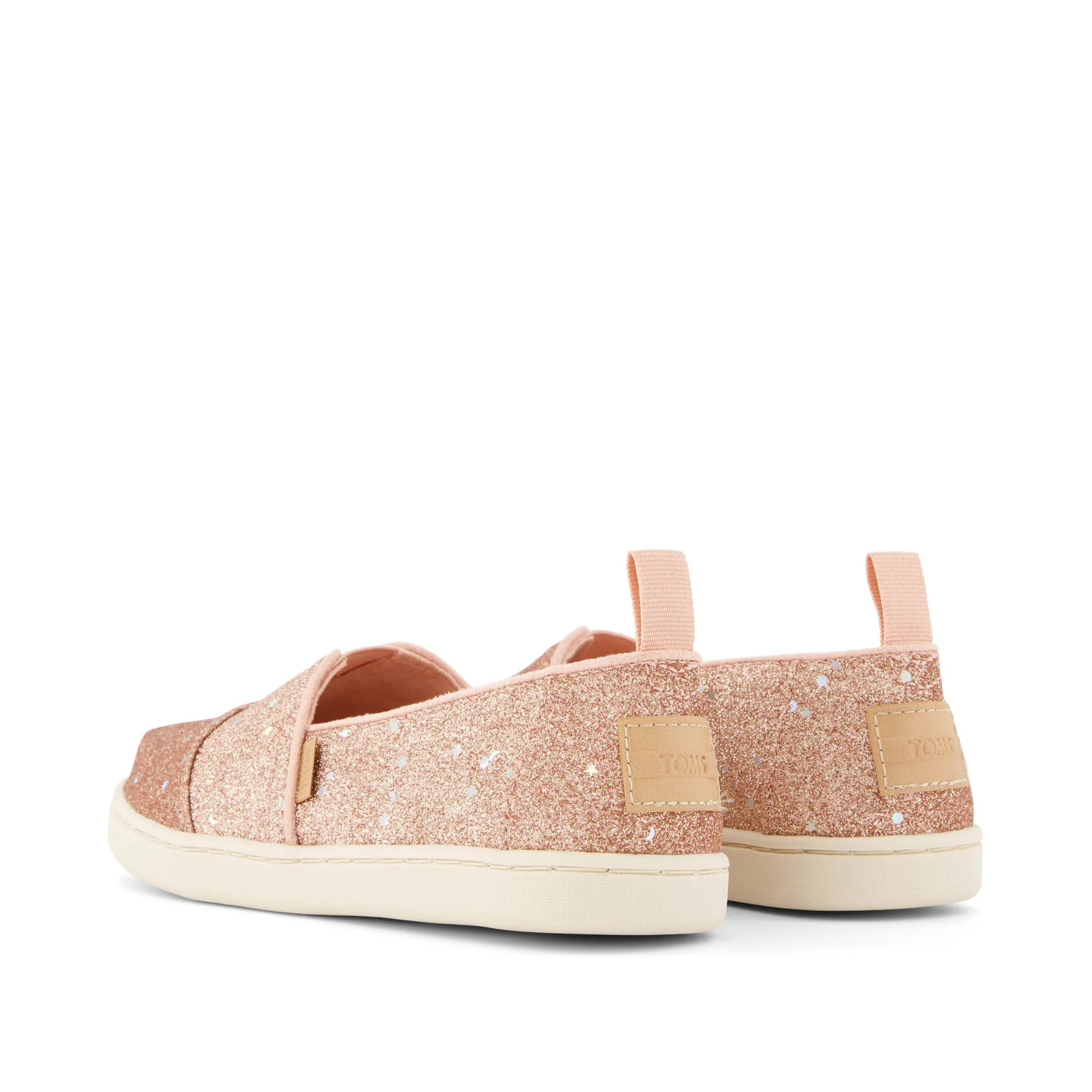 Tiger Casual Shoes Youth Alpargata Rose Gold Cosmic Glitter Kids Shoe