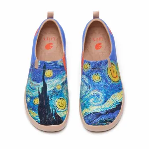 Business Casual Canvas Shoes Smiley Night Toledo I Men