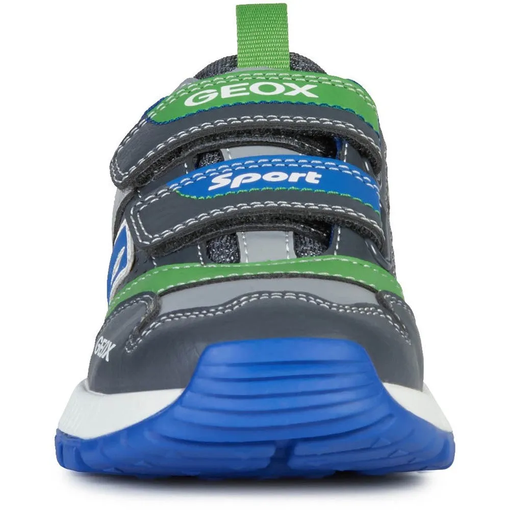 Geox Tuono Infant Boy Touch Fastening Shoes German Athletic Trainer Shoes