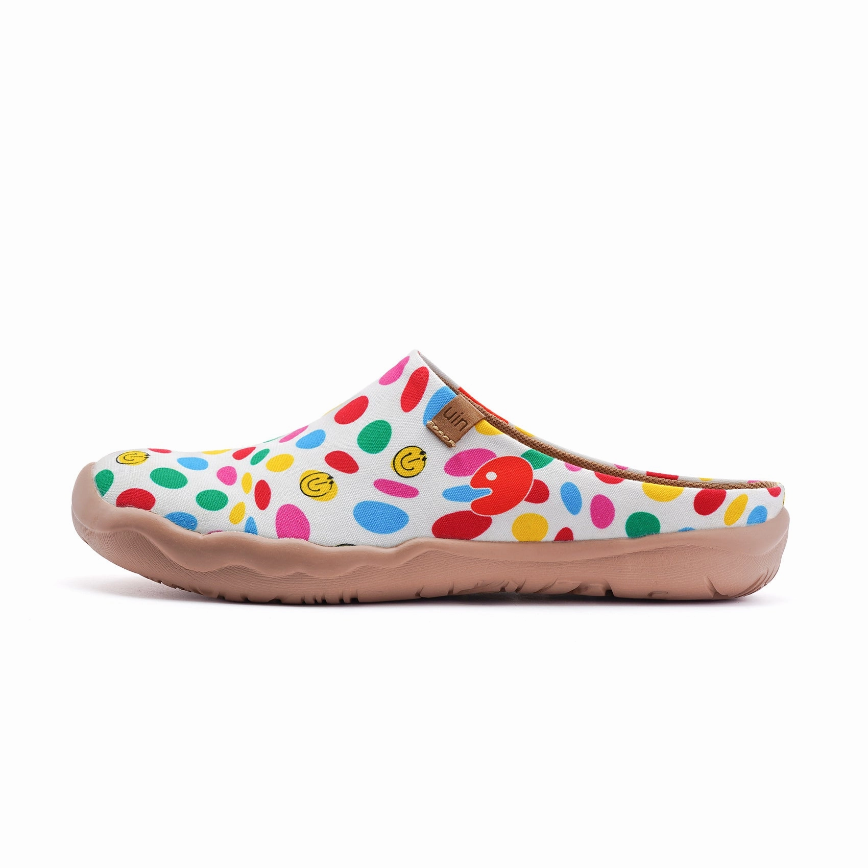 Dotted Joy 2 Malaga Slipper Women Leather Slip-on Shoes Casual