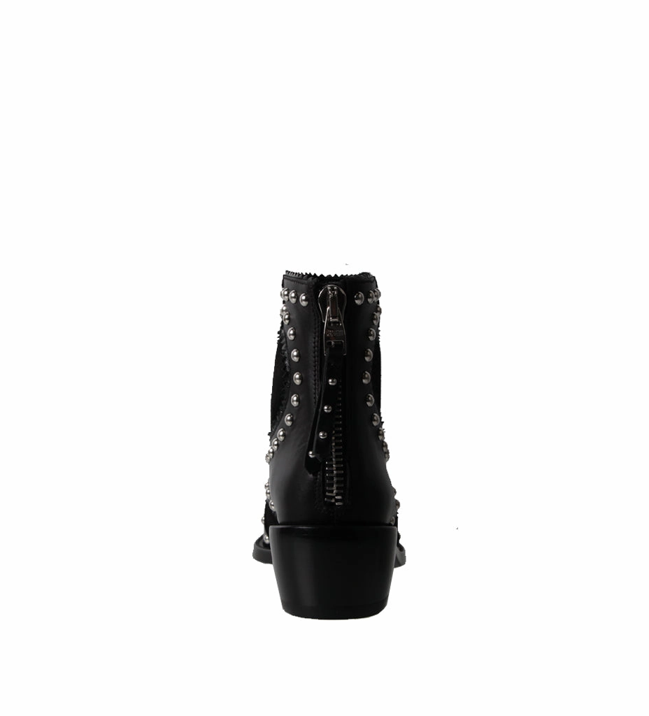 Western Chief Light Up Rain Boots Studded Boots, Black