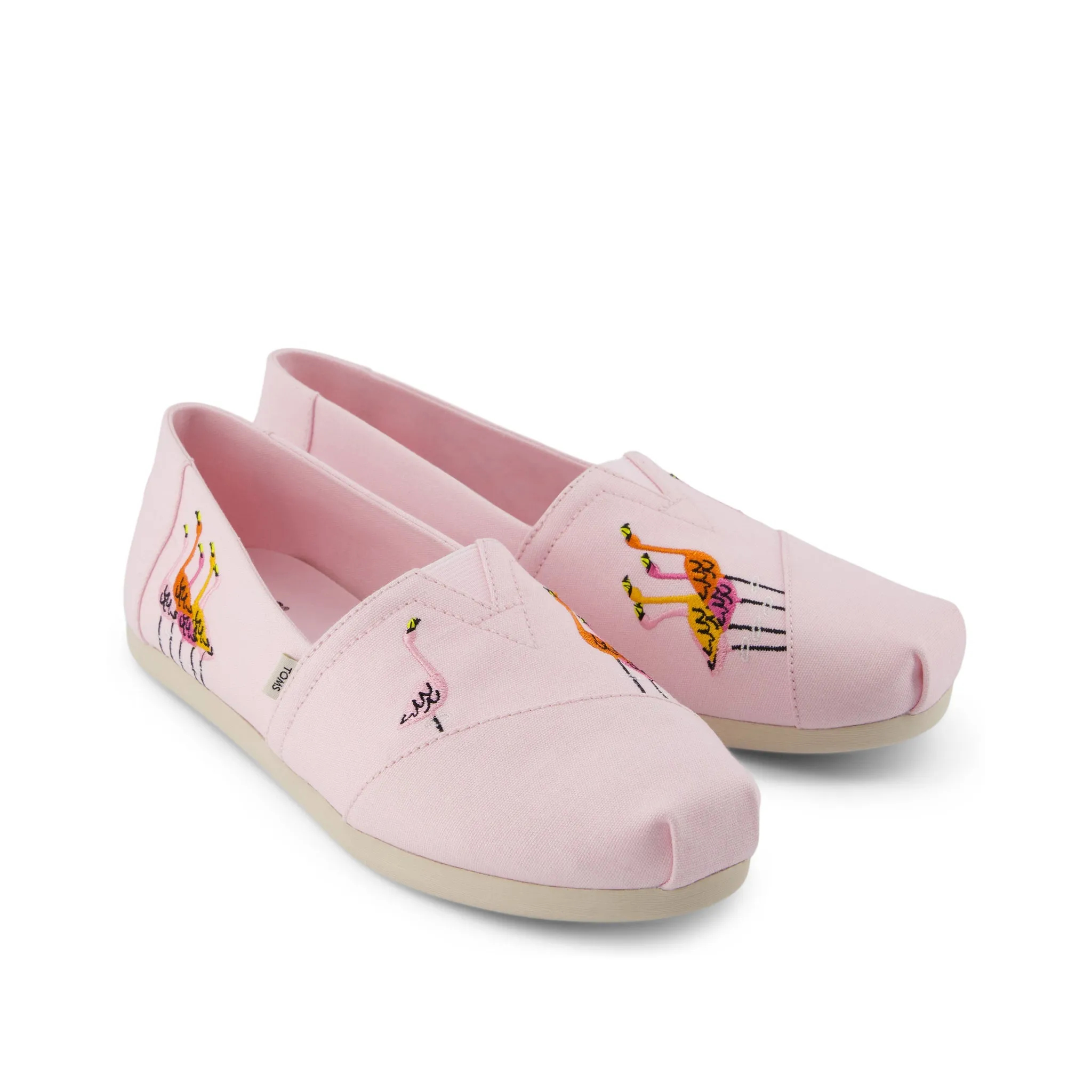 Alpargata Pink Flamingos Flat Seam Casual Shoes