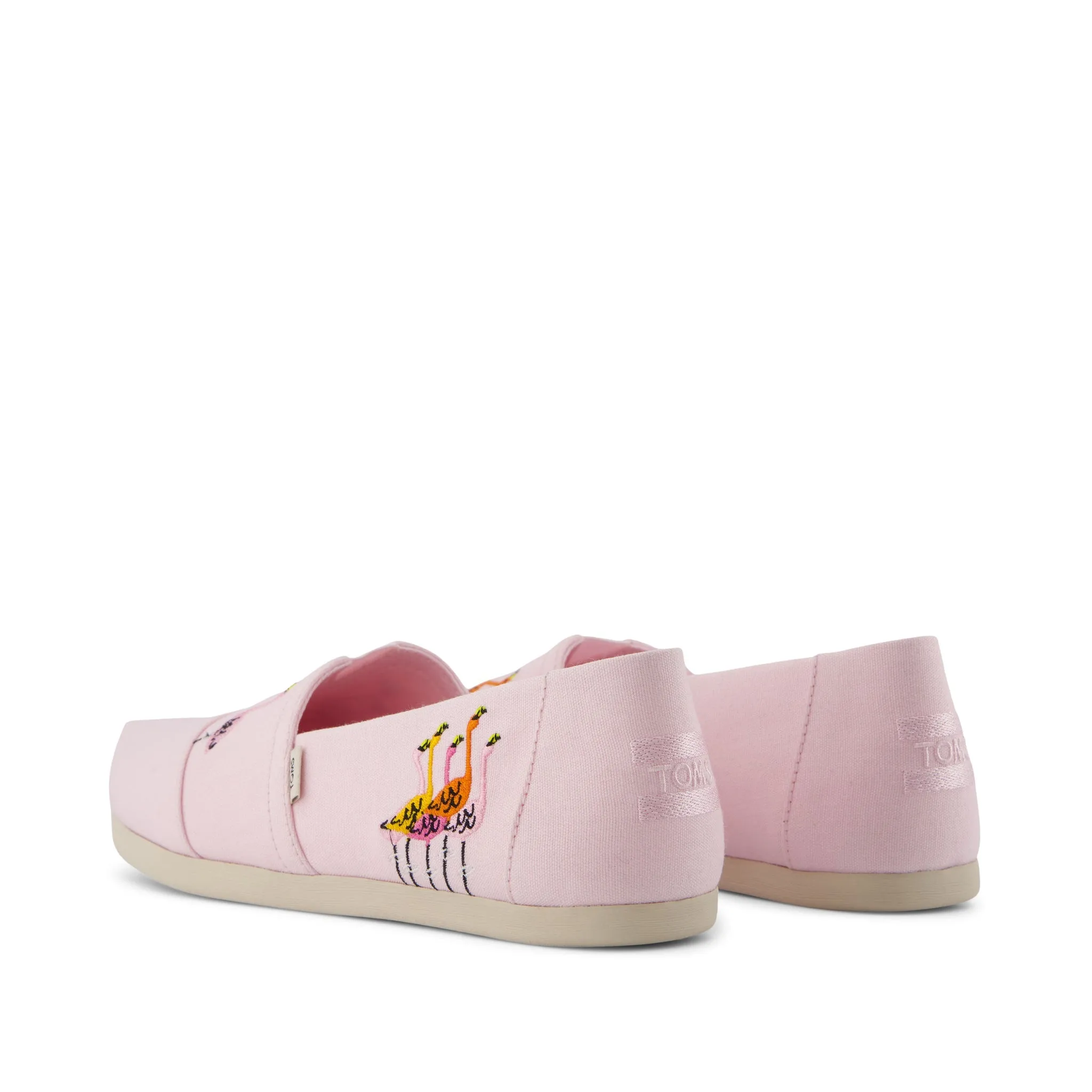 Jeans Casual Shoes Alpargata Pink Flamingos
