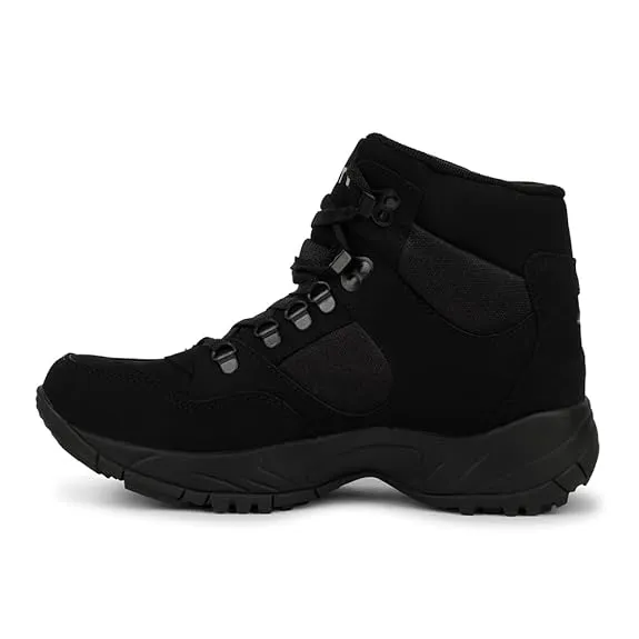 Cute Winter Boots Trend Freedom Black Lacing Safety Shoes For Men EVEREST-4J By Liberty