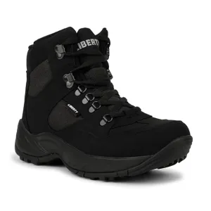 Flame Boots Freedom Black Lacing Safety Shoes For Men EVEREST-4J By Liberty