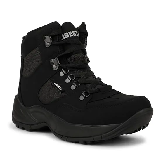 Freedom Black Lacing Safety Shoes For Men EVEREST-4J By Liberty Chainsaw Boots