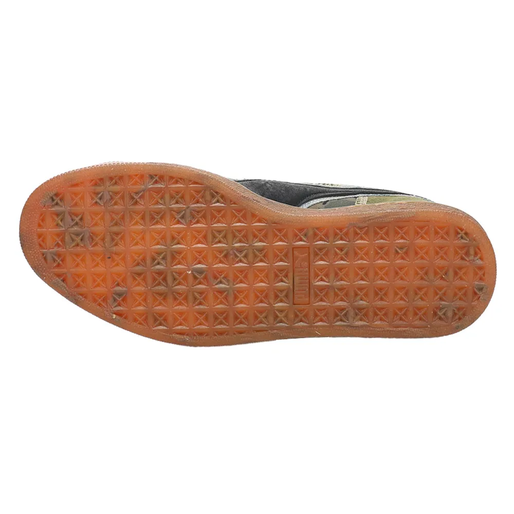 Deandre Ayton Puma Basketball Shoes Suede Peace And Love Flagship Camo Lace Up Sneakers