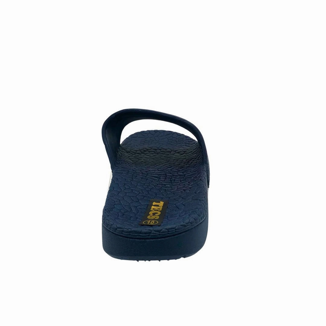 AdTec Womens Pebble Navy Pvc Sandals Shoes Sandals Naot