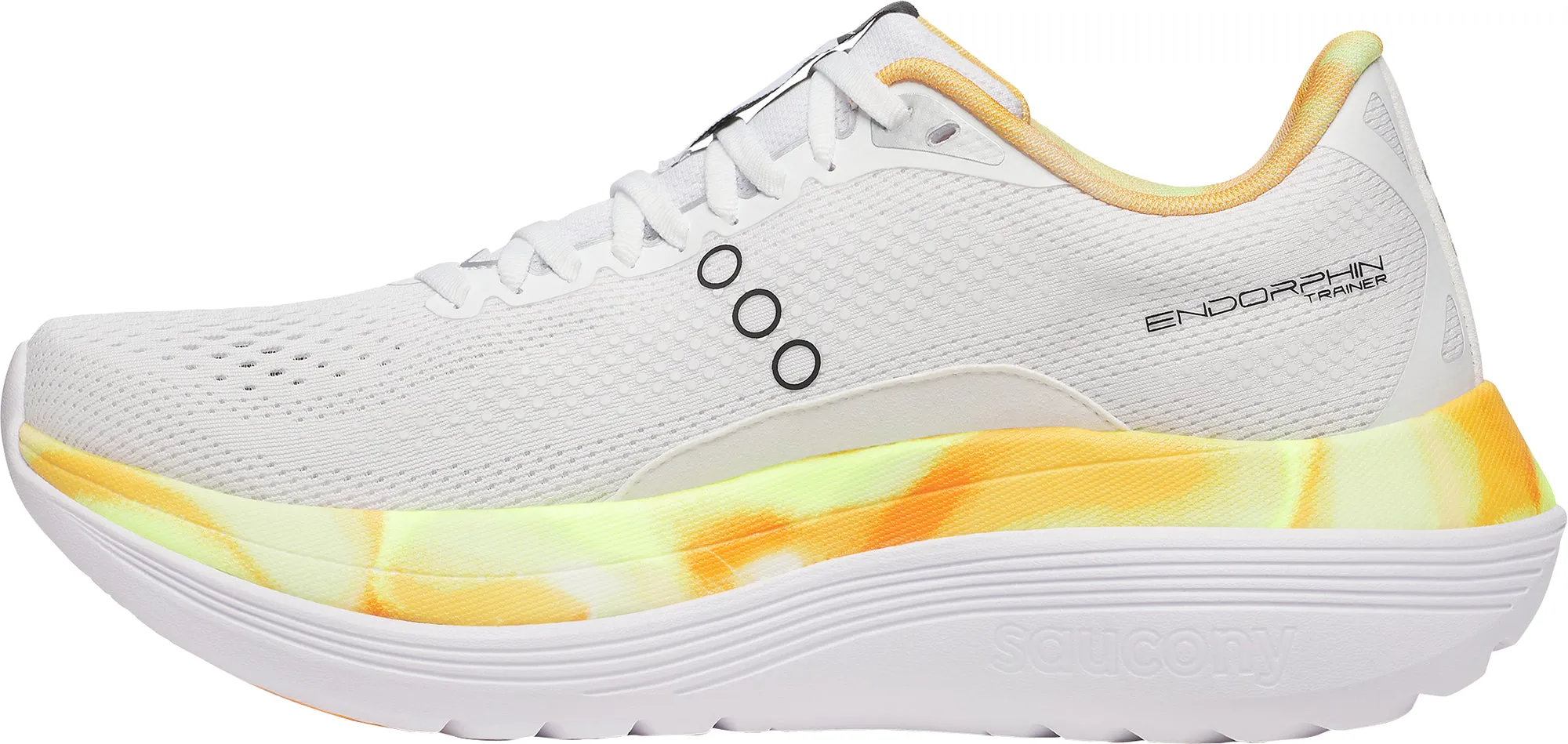 Saucony Endorphin Trainer Mens Running Shoes - White Cross-trainer Shoes