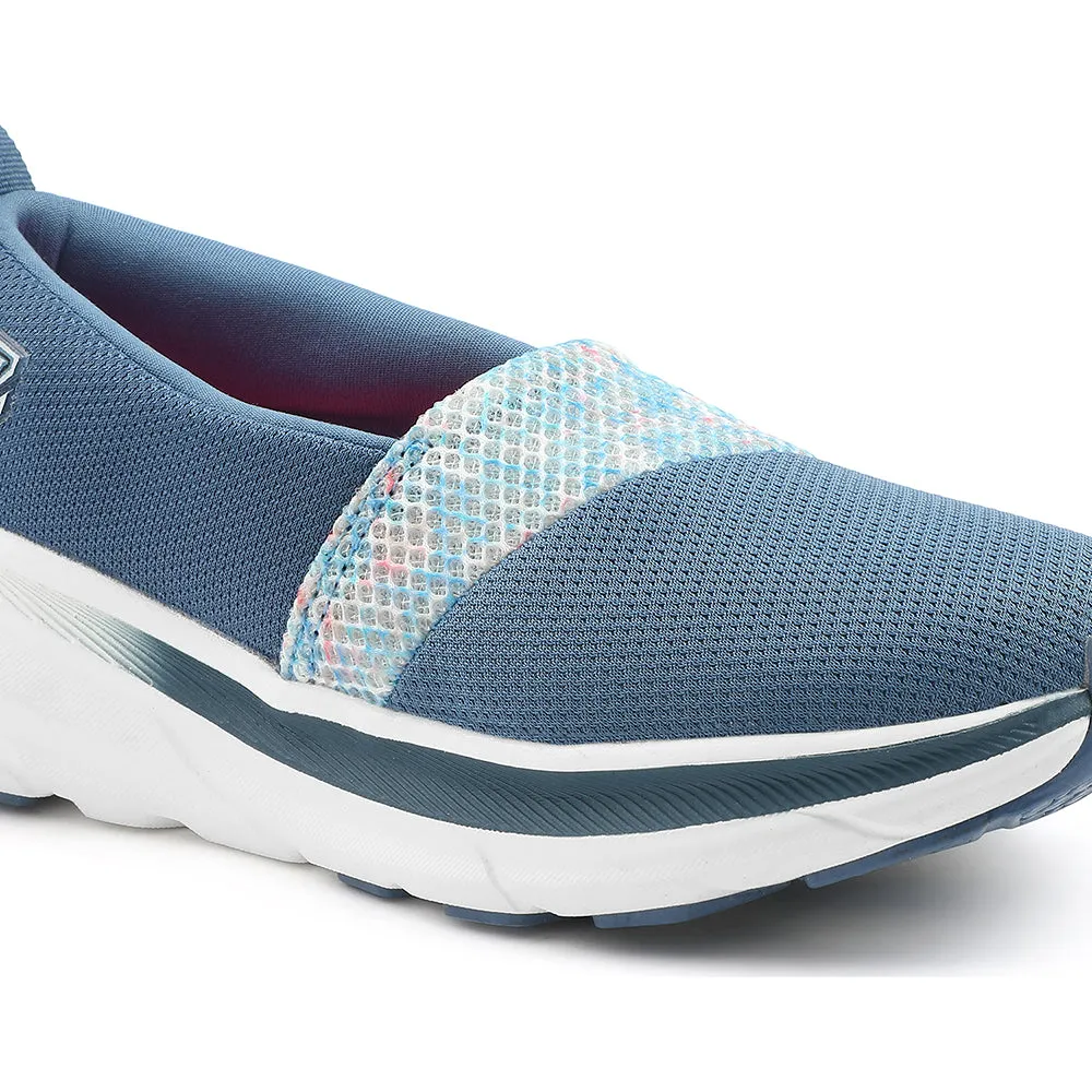 Flux Trainer Shoe Review Leap7x Blue Sports Non Lacing Walking Shoes For Women CANBERRA1E By Liberty