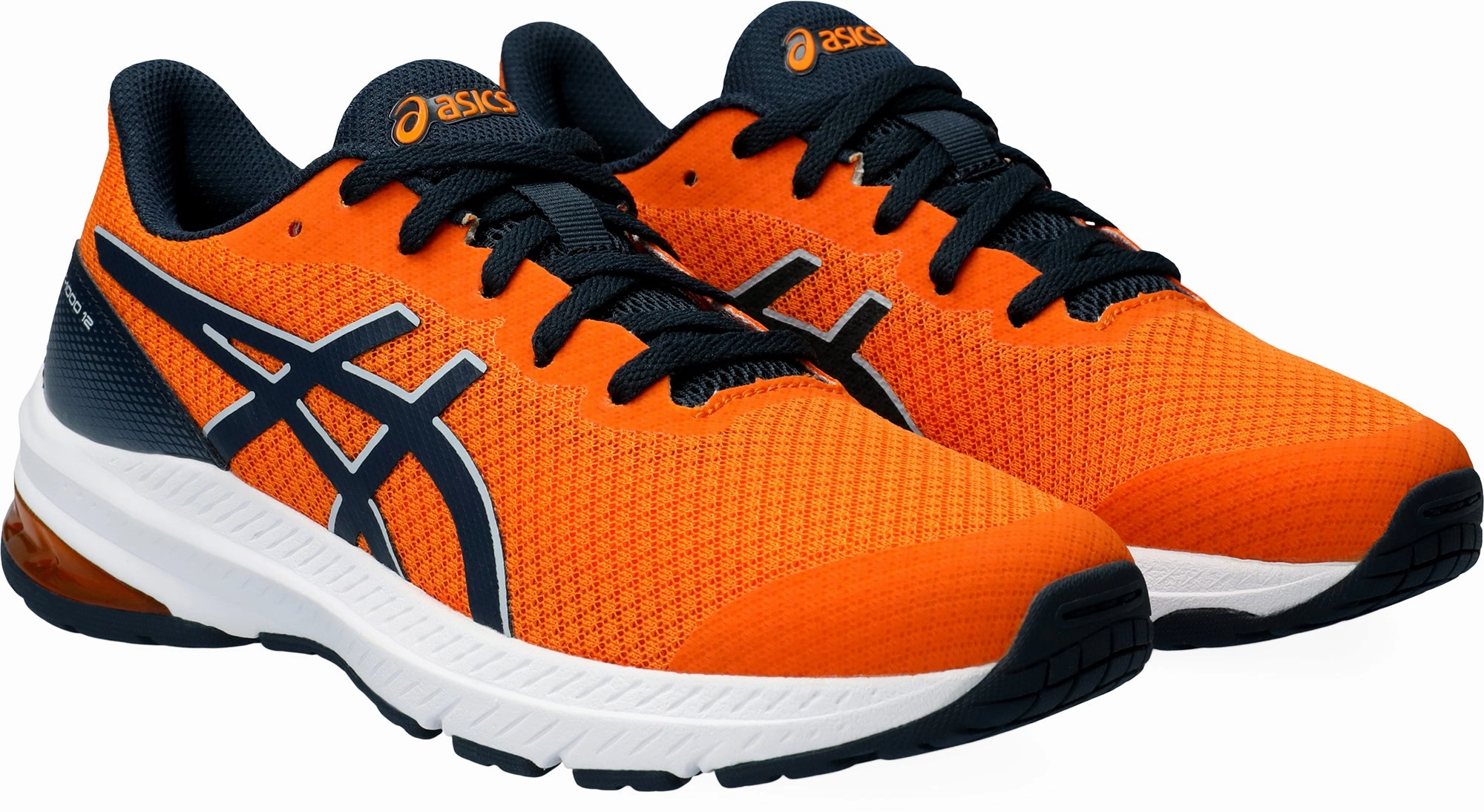 Asics Ex Eo Wrestling Shoes Asics GT 1000 12 GS Junior Running Shoes - Orange