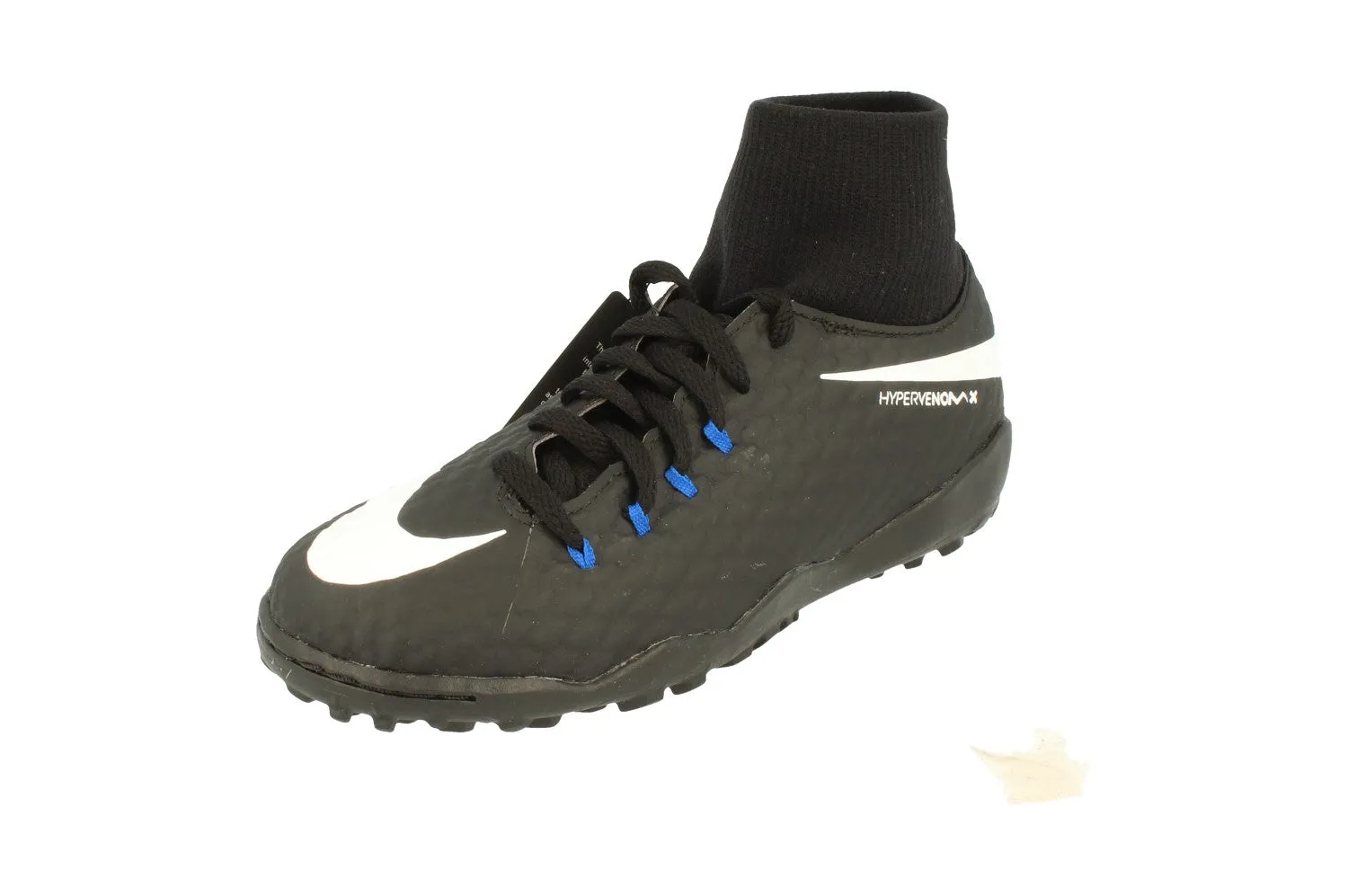 Nike Junior Hypervonomx Phelon 3 Df Tf Football Boots 917775 002 Nike Tiempo Soccer Cleats