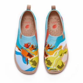 Casual Slip-on Shoes With Arch Support Edgar Degas Ballet Dancers V1 Women