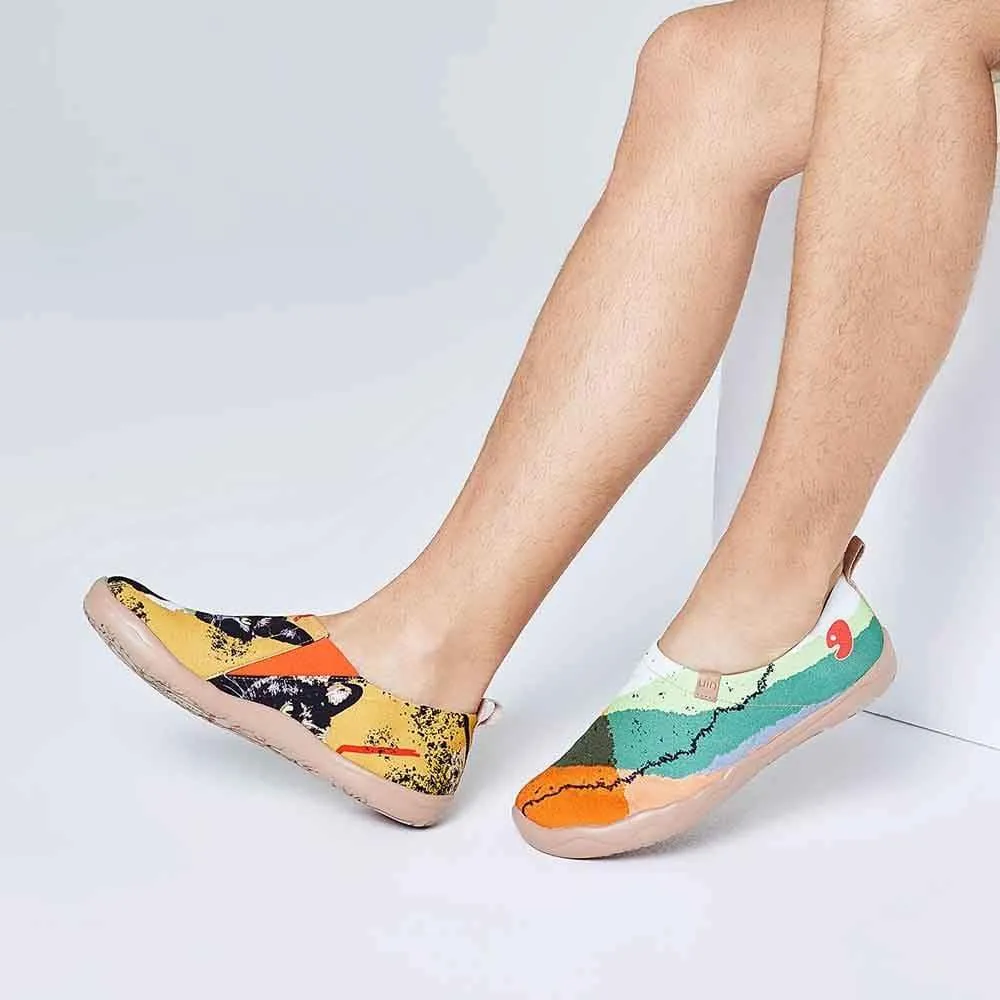 Casual Shoes Slip On Black Cat