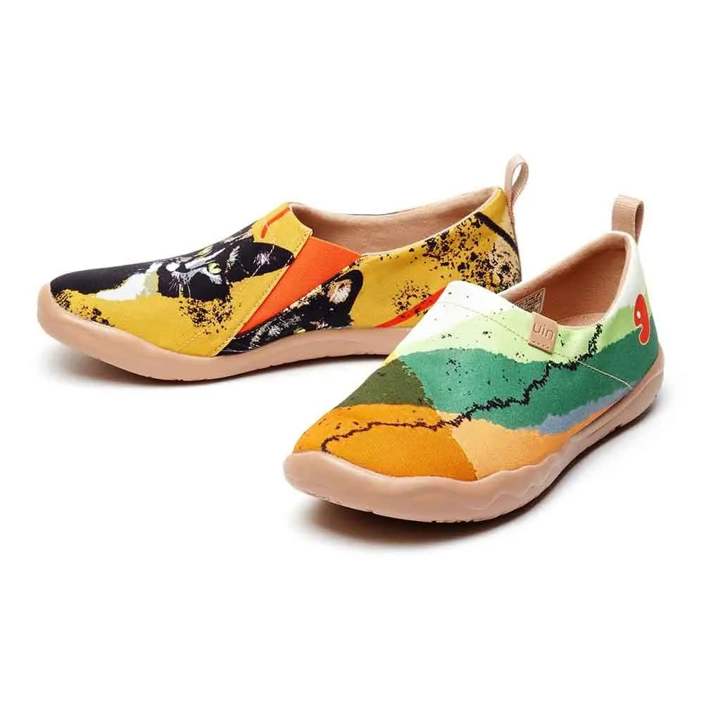 Black Cat Easy Spirit Onward Casual Shoes