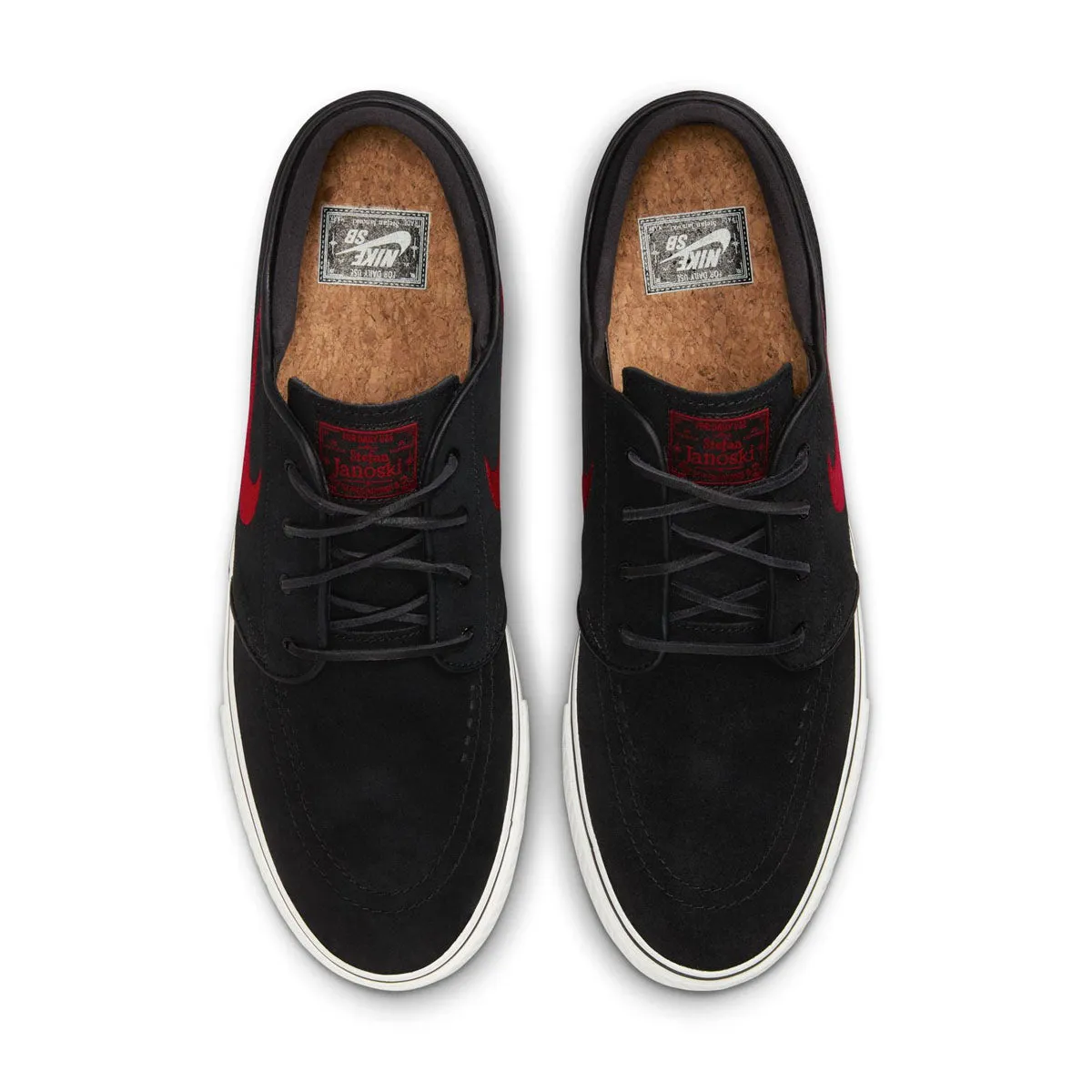 SB Zoom Janoski OG  'Black University Red' Shaun White Skate Shoes