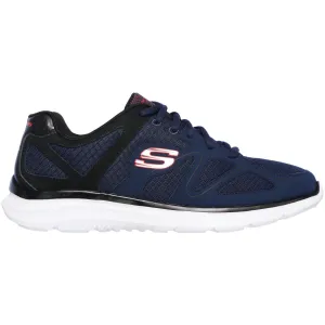 Skechers Satisfaction Flash Point Mens Training Shoes - Navy Shoe Train Potomac