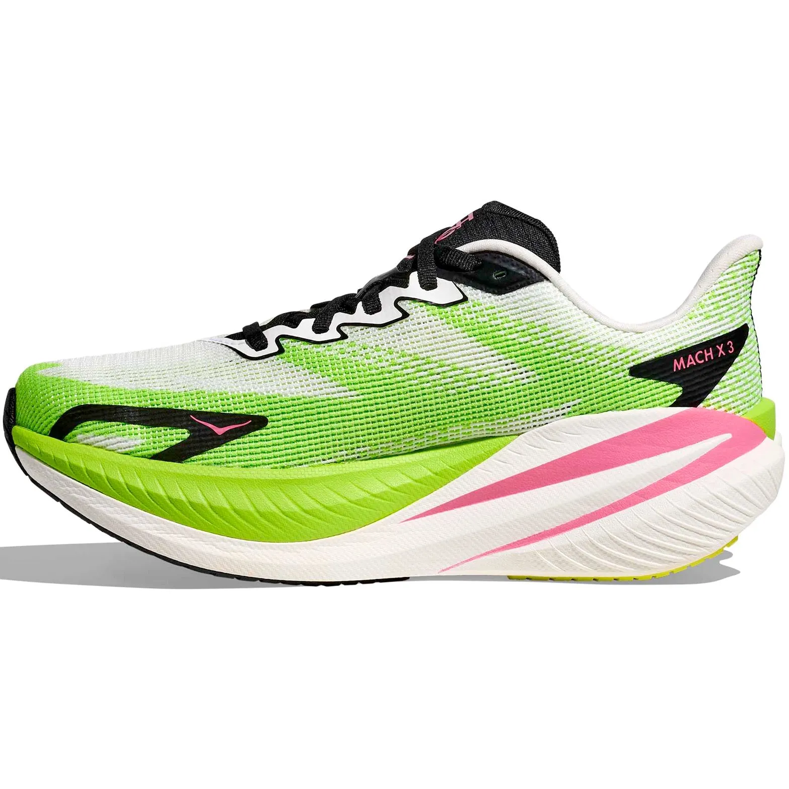 Pronation Shoes Women's Mach X 3 Running Shoes White / Neon Lime