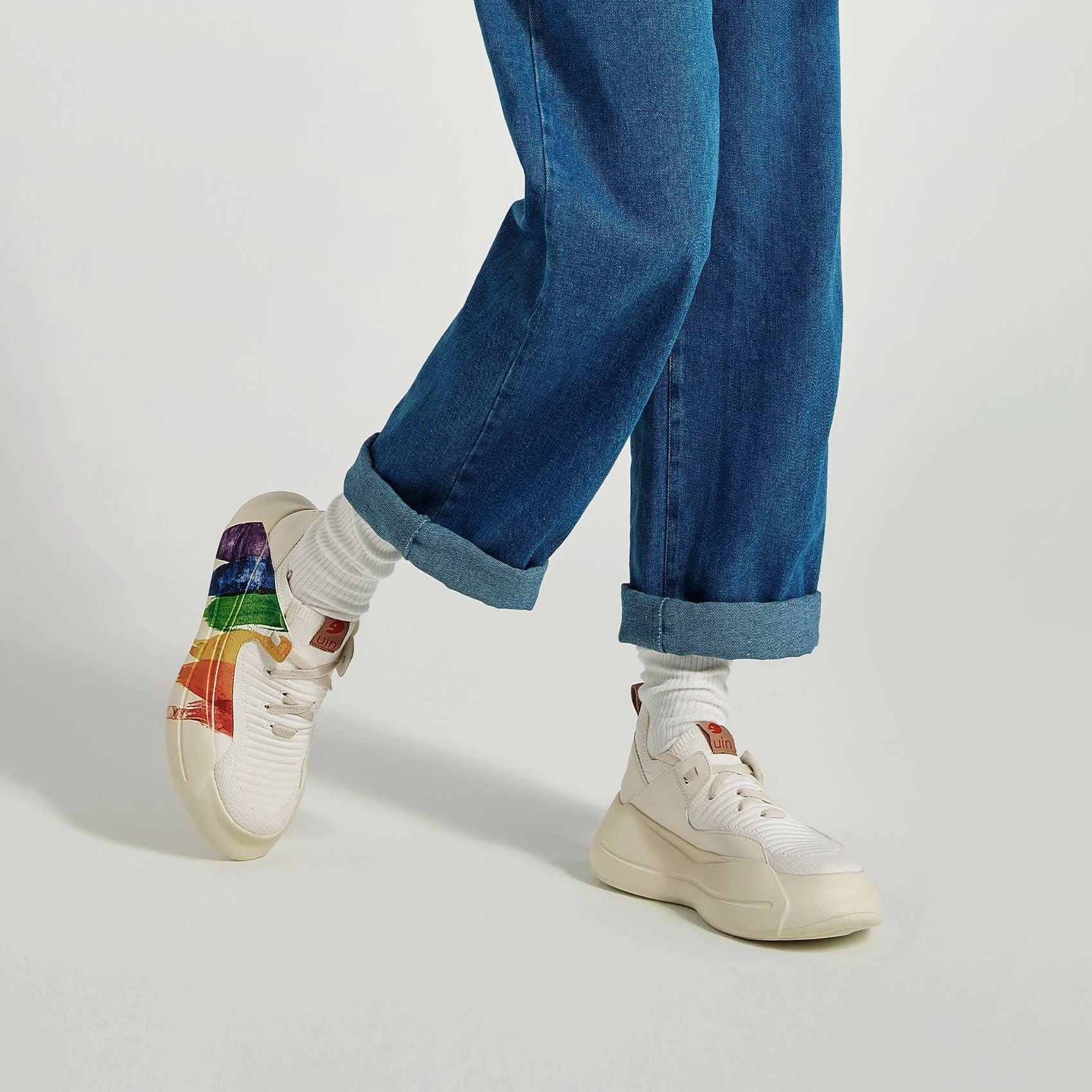 Rainbow Crush Santander II Women Retro Skate