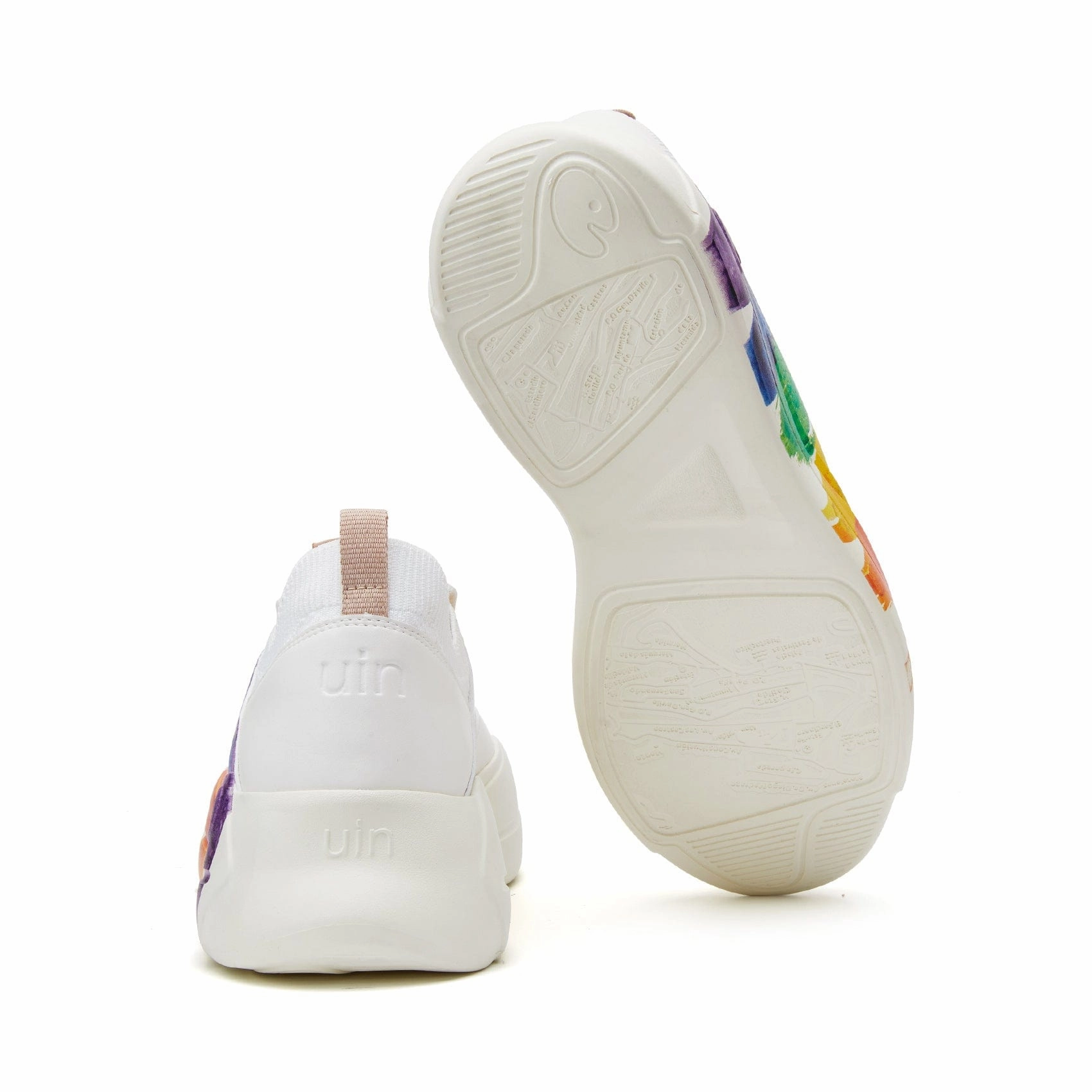 All Leather Skate Rainbow Crush Santander II Women