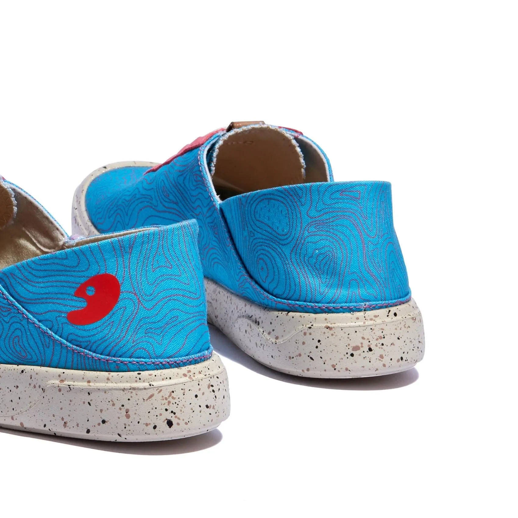 Sky Pink Blue Cadiz VII Women Made In Usa Skate