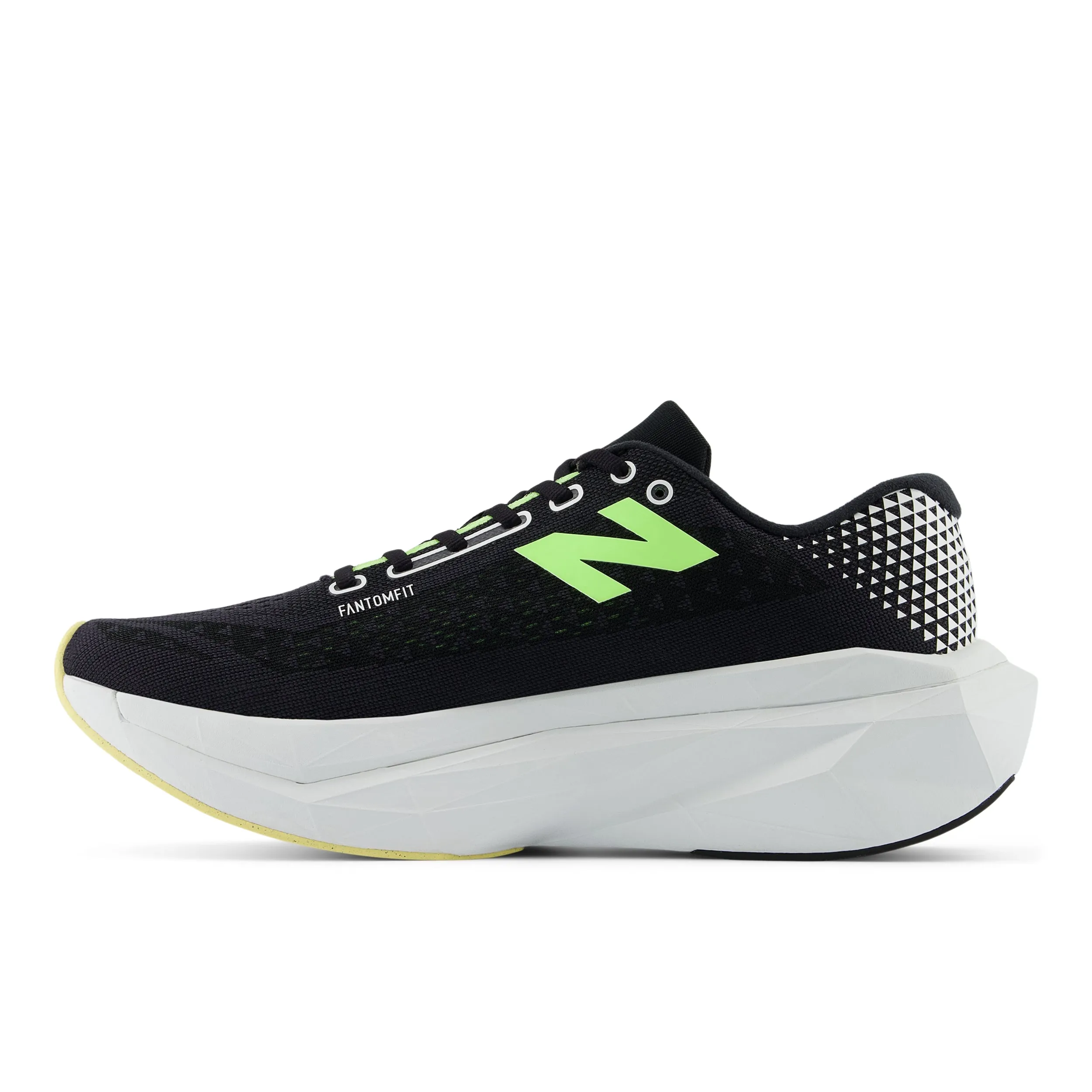Men's FuelCell SuperComp Trainer v3 (LB - Black/Phantom/Bleached Lime Glo) Lqdcell Shatter Xt Luster Training Shoes