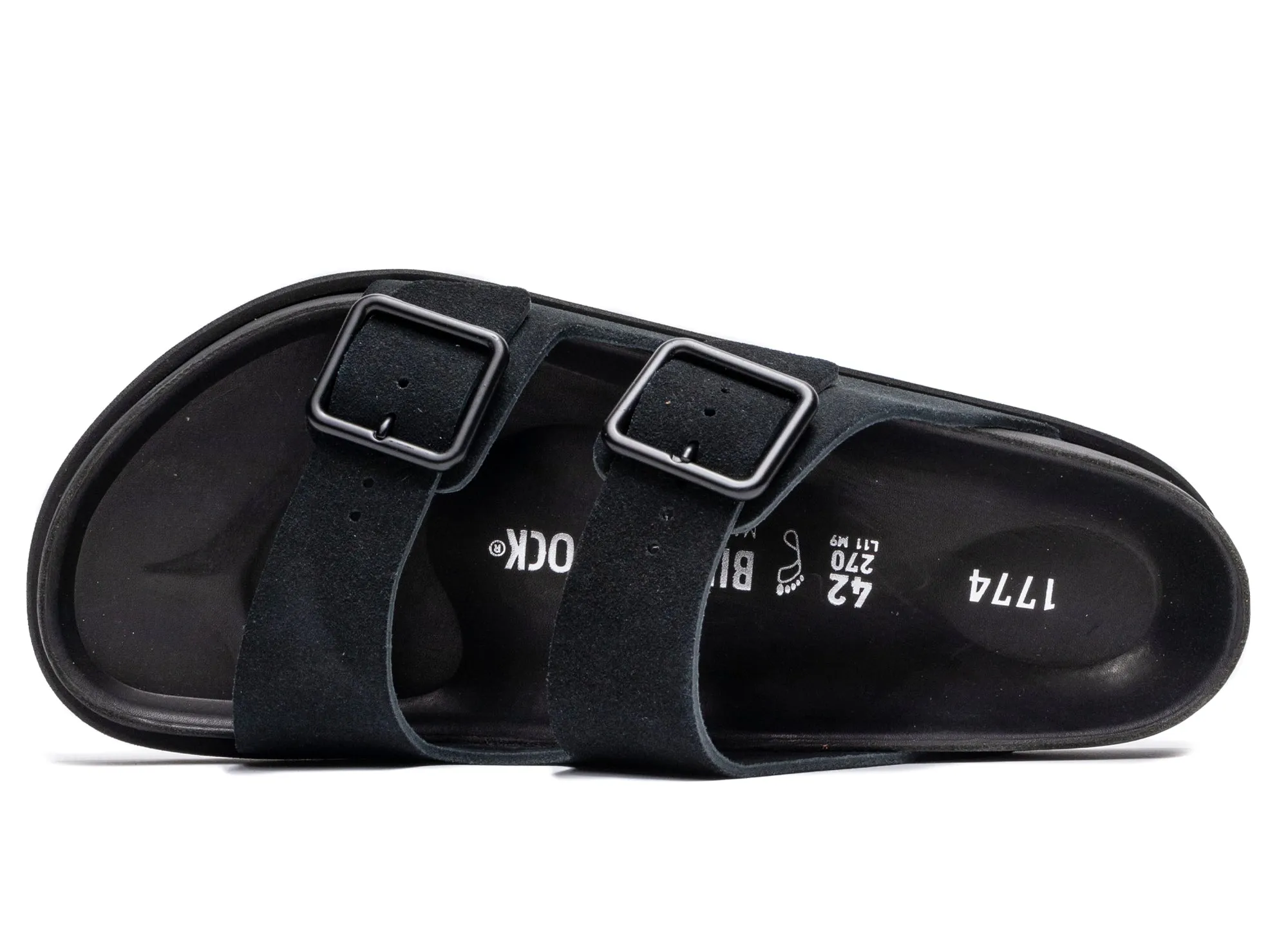 Nice Sandals Birkenstock 1774 Arizona in Cazador Black