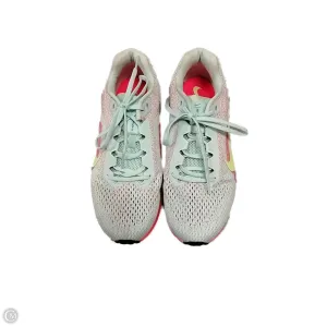 Jordan Nike Air Shoes Shoes Athletic By Nike In Blue & Orange, Size: 9