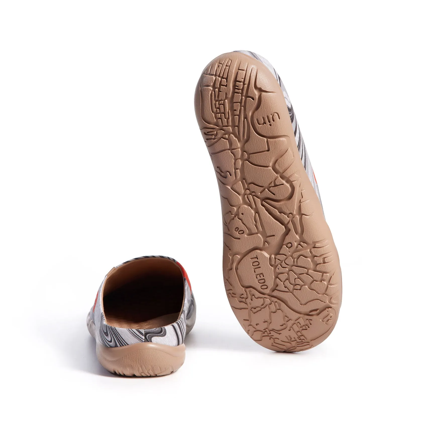 Raindrop Marble Malaga Men Oxford Casual Hiking Shoe